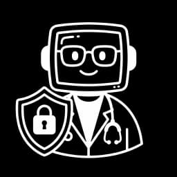 Doctor Cyber - Logo blanco